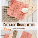 Cottage Dishcloths Free Crochet Pattern