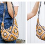 Halcyon Granny Square Bag Free Crochet Pattern