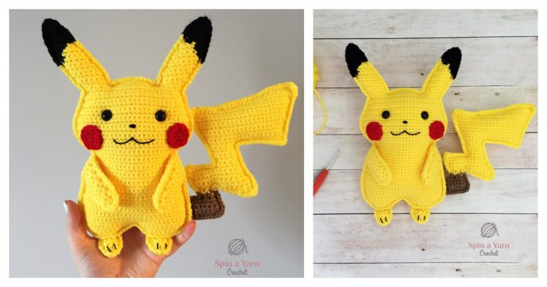 Pikachu Amigurumi Free Crochet Pattern