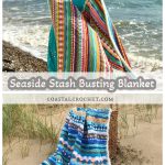 Seaside Stash Busting Blanket Free Crochet Pattern