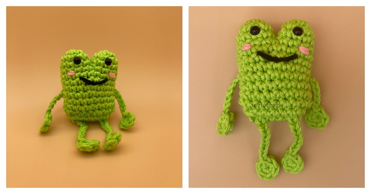 Small Frog Doll Free Crochet Pattern