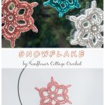 Snowflake Free Crochet Pattern