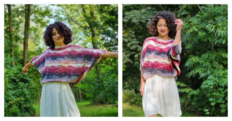 Bat Wings Sweater Free Crochet Pattern