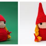Gunhild the Gnome Girl Free Crochet Pattern