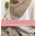Richmond Shawl Free Crochet Pattern