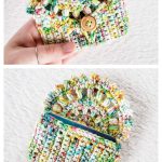 Summer Fun Card Case Free Crochet Pattern