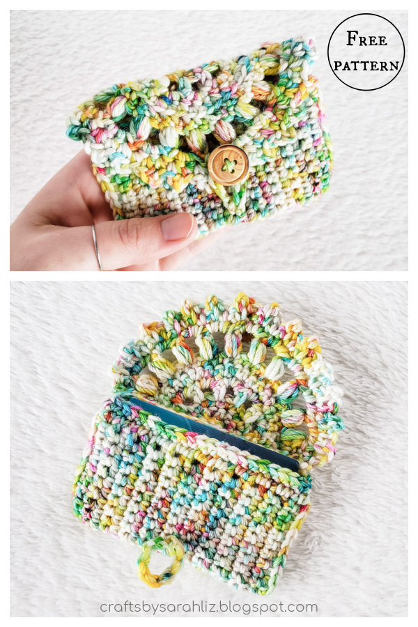 Summer Fun Card Case Free Crochet Pattern