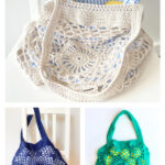 Mandala Shopping Bag Free Crochet Pattern and Video Tutorial