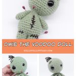 Owie the Voodoo Doll Amigurumi Free Crochet Pattern