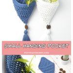 Small Hanging Pocket Free Crochet Pattern