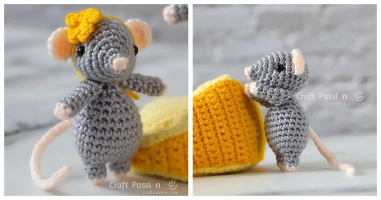 Baby Amigurumi Mice Free Crochet Pattern