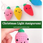 Christmas Light Amigurumi Free Crochet Pattern