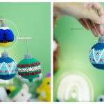 Christmas Ornament Ball Free Crochet Pattern
