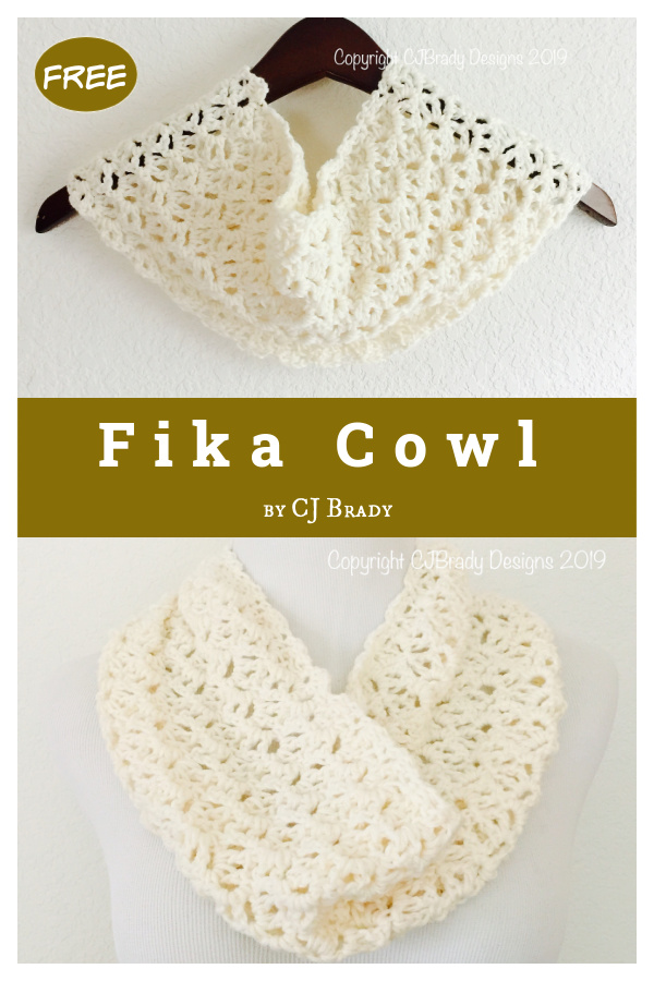 Fika Cowl Free Crochet Pattern
