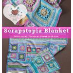 Scrapstopia Blanket Free Crochet Pattern