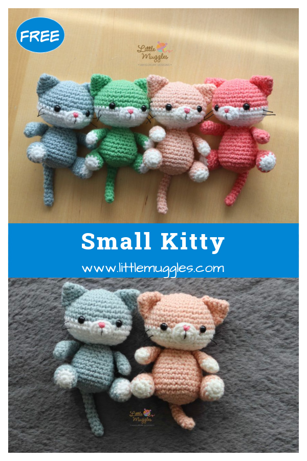 Small Kitty Free Crochet Pattern