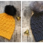 The Bee in Your Bonnet Toque Hat Free Crochet Pattern
