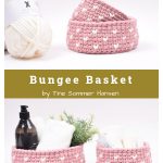 Bungee Basket Free Crochet Pattern