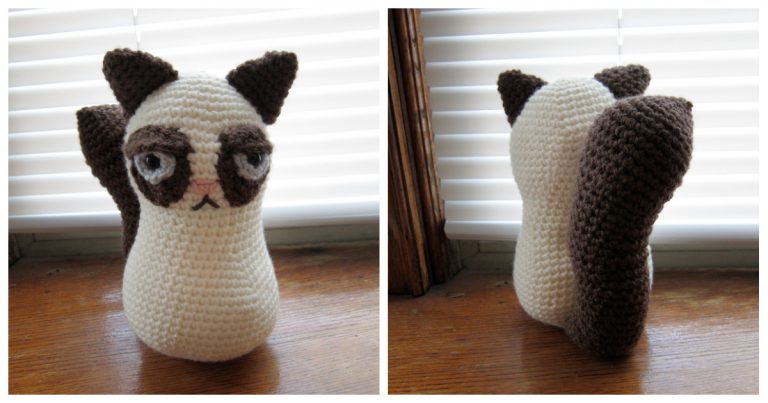 Grumpy Cat Free Crochet Pattern