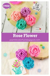 Rose Free Crochet Pattern