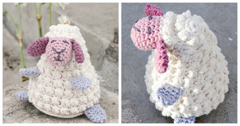 Easter Lamb Free Crochet Pattern