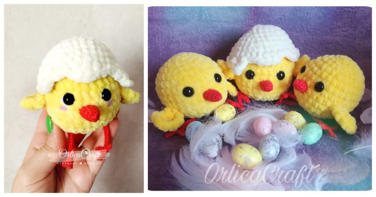 Fluffy Chicken Free Crochet Pattern