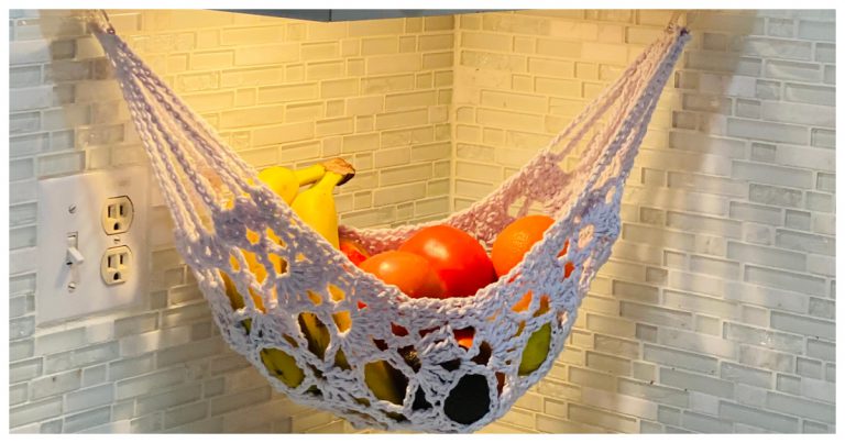 Fruit Hammock Free Crochet Pattern