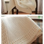 Waffle Stitch Esme Blanket Free Crochet Pattern