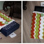 Zig Zag Book Sleeves Free Crochet Pattern