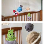 Amigurumi Space Baby Mobile Free Crochet Pattern