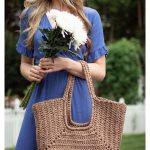 Cove Tote Bag Free Crochet Pattern and Video Tutorial