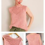 Flamingo Summer Top Free Crochet Pattern