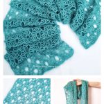 Spring Breeze Scarf Free Crochet Pattern
