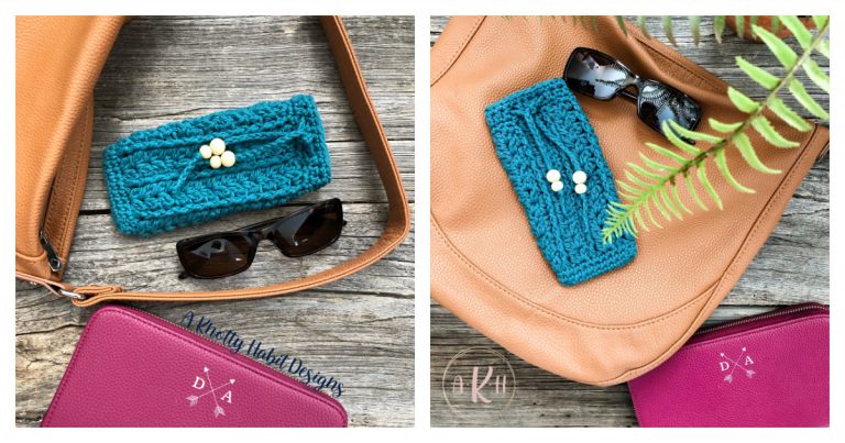 Waylynn Sunglasses Case Free Crochet Pattern