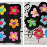 Flower Power Square Free Crochet Pattern