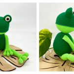 Frederick the Frog Amigurumi Free Crochet Pattern