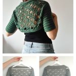 Glitzy Bolero Free Crochet Pattern