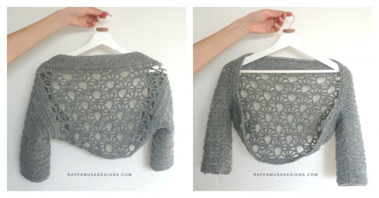 Glitzy Bolero Free Crochet Pattern