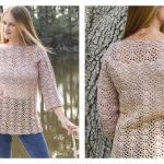 Lacy Tunic Free Crochet Pattern