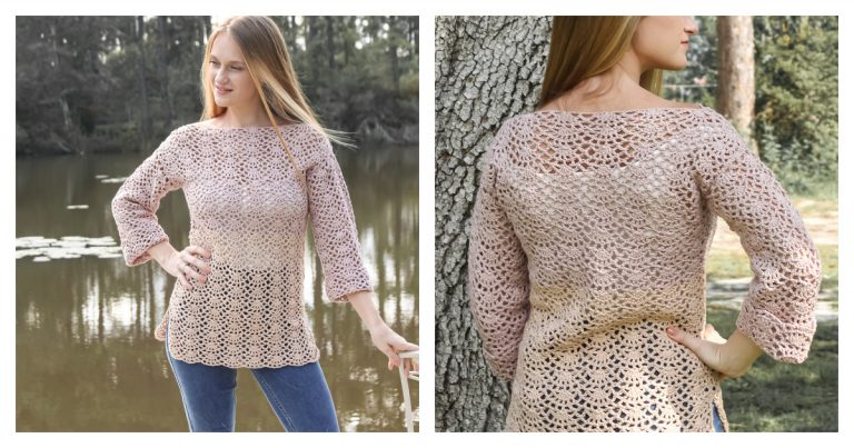 Lacy Tunic Free Crochet Pattern
