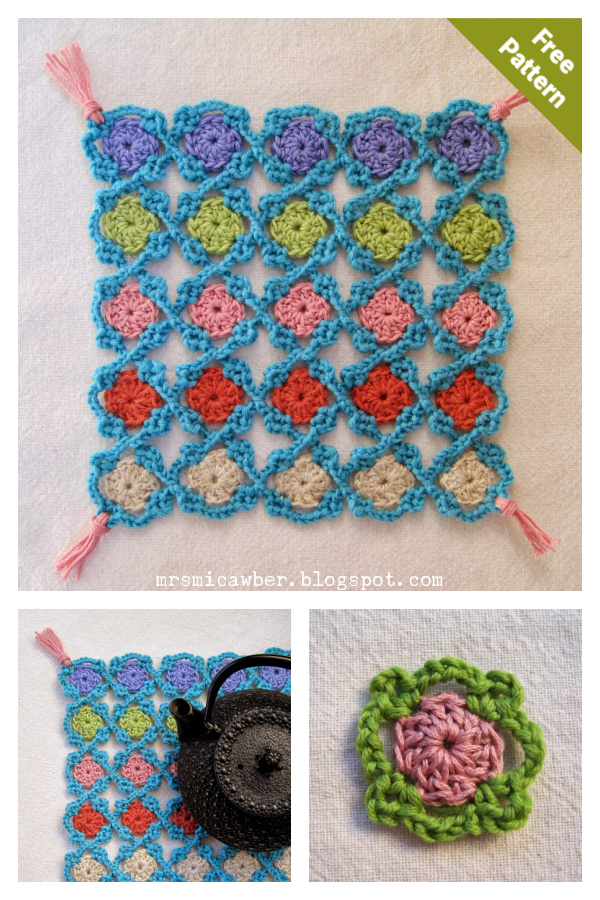 Always Teatime Mat Free Crochet Pattern