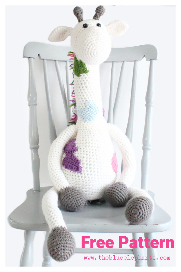 Amigurumi Giraffe Plushie Free Crochet Pattern