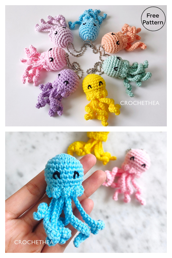 Baby Jellyfish Amigurumi Free Crochet Pattern