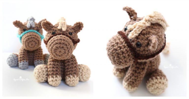 Mini Horse Amigurumi Free Crochet Pattern