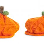 Newsboy Pumpkin Cap Free Crochet Pattern