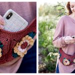 Pamela Granny Square Bum Bag Free Crochet Pattern