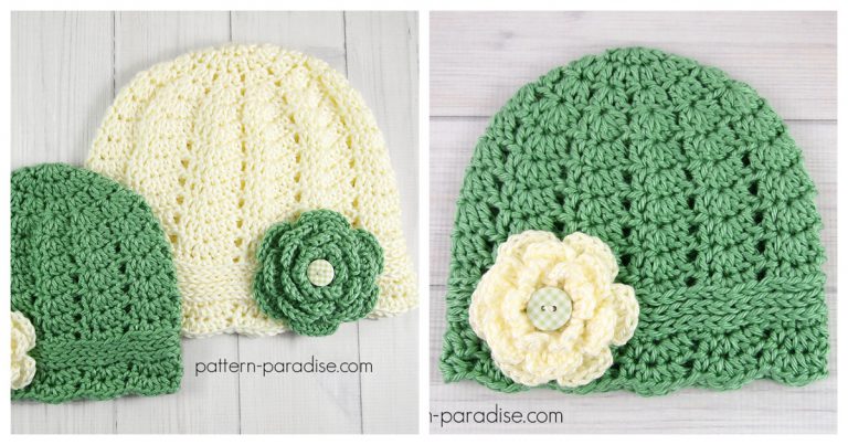Charmed Cloche Hat Free Crochet Pattern