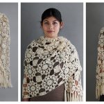 Cielito Lindo Lace Wrap Free Crochet Pattern