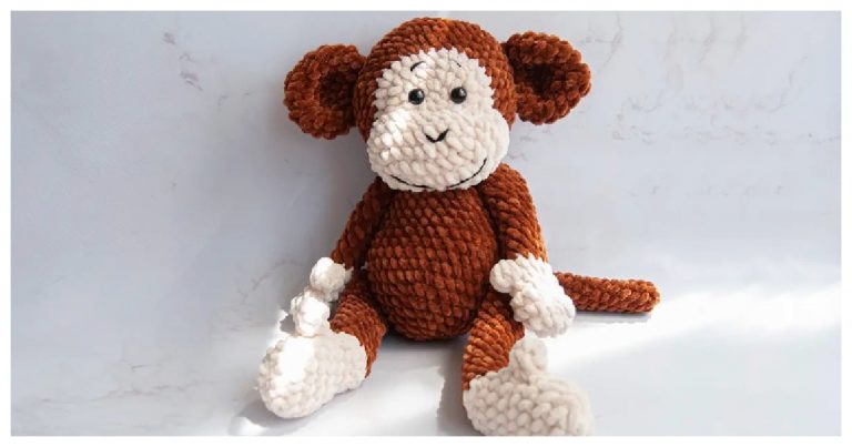 Monkey Amigurumi Free Crochet Pattern