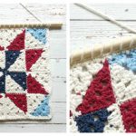 Quilt Square Wall Hanging Free Crochet Pattern